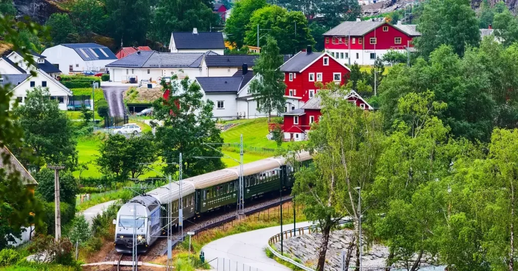 Western Europe by train