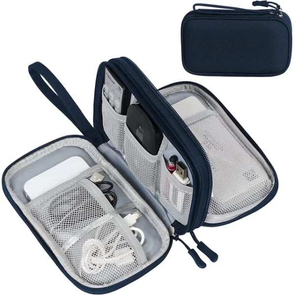 backpack storage organizer Navy Blue