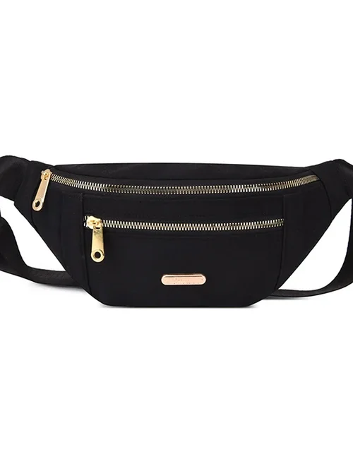 Black Fanny Pack Crossbody