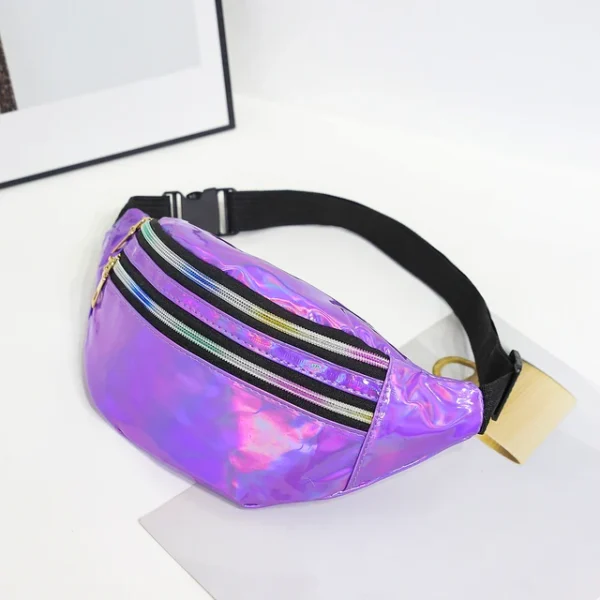 Neon Fanny Packs Purple