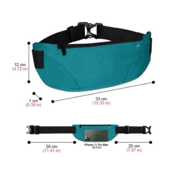 kf S2d5712608c644e99ae29309fcb08a429h 1PC Fanny Packs Women Men Running Bag Waist Pack Hip Bum Belt Sports Lightweight Waterproof Breathable