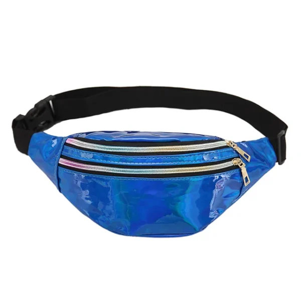 Neon Fanny Packs Blue